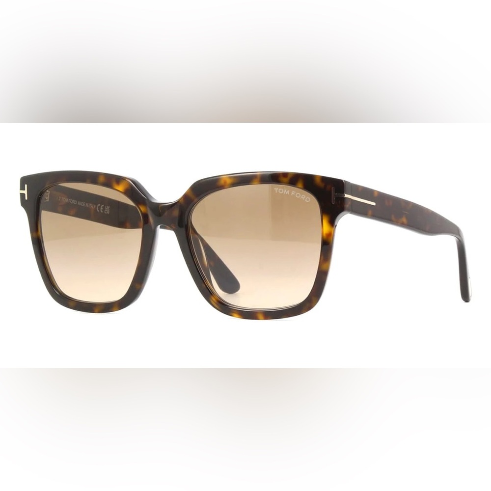 TOM FORD Shelby Tortoise Shell Sunglasses - Picture 6 of 11